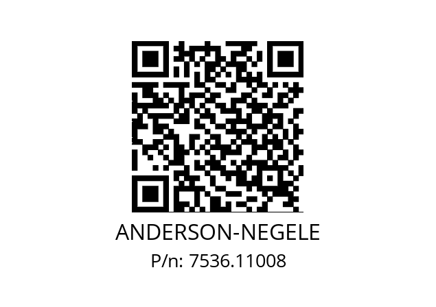   ANDERSON-NEGELE 7536.11008