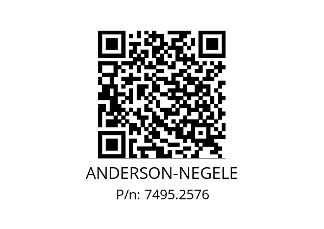   ANDERSON-NEGELE 7495.2576