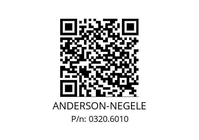   ANDERSON-NEGELE 0320.6010