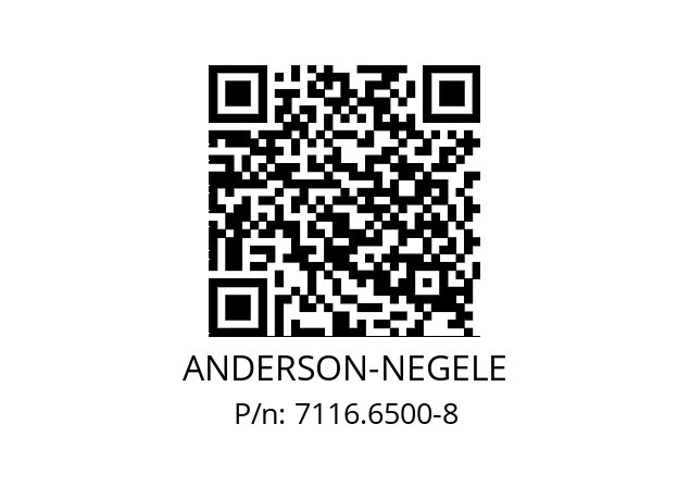   ANDERSON-NEGELE 7116.6500-8