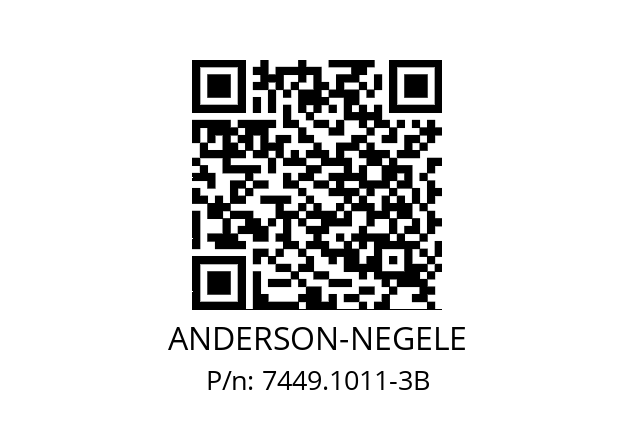   ANDERSON-NEGELE 7449.1011-3B