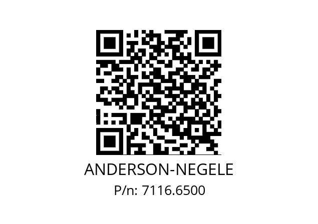   ANDERSON-NEGELE 7116.6500