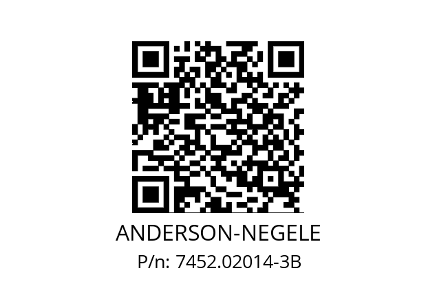   ANDERSON-NEGELE 7452.02014-3B