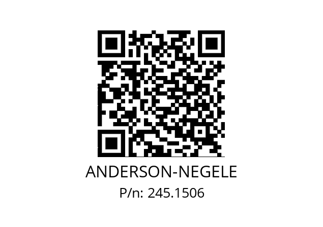   ANDERSON-NEGELE 245.1506