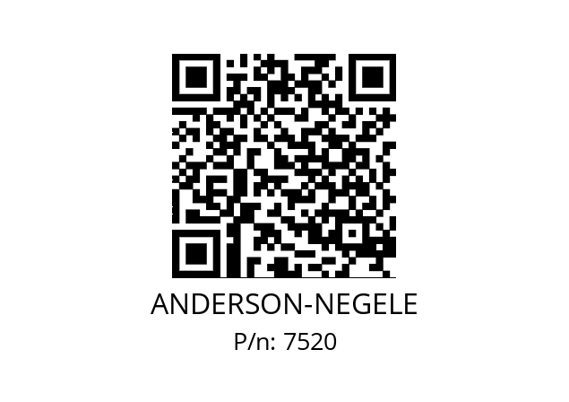   ANDERSON-NEGELE 7520