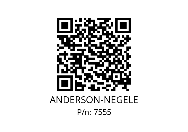   ANDERSON-NEGELE 7555