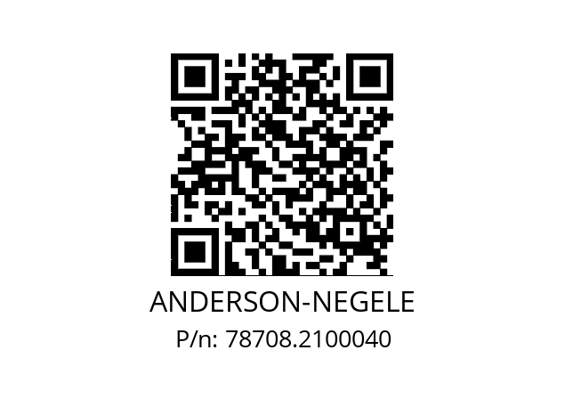   ANDERSON-NEGELE 78708.2100040