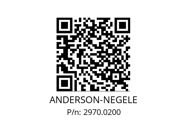   ANDERSON-NEGELE 2970.0200