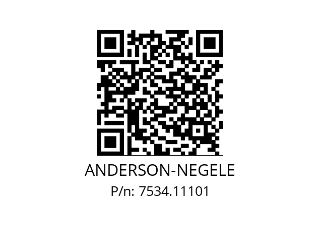   ANDERSON-NEGELE 7534.11101