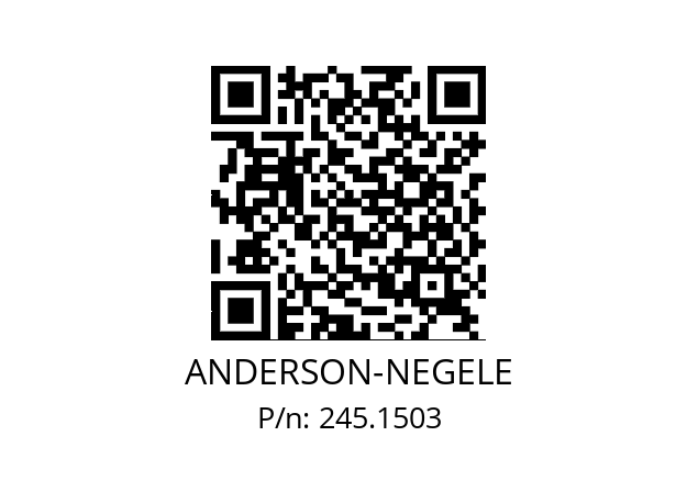   ANDERSON-NEGELE 245.1503