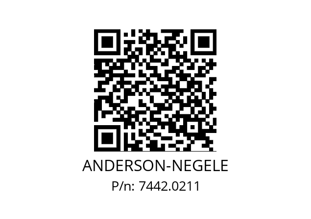   ANDERSON-NEGELE 7442.0211