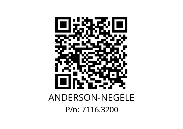   ANDERSON-NEGELE 7116.3200