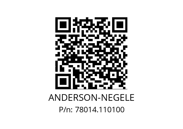   ANDERSON-NEGELE 78014.110100