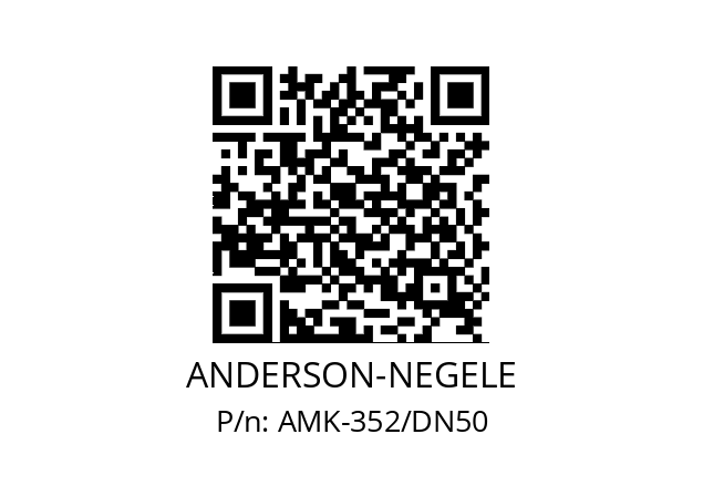   ANDERSON-NEGELE AMK-352/DN50