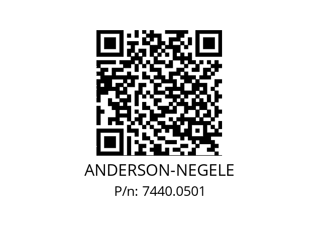   ANDERSON-NEGELE 7440.0501