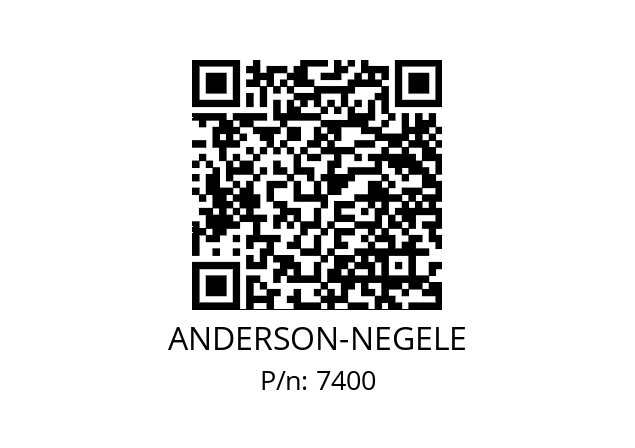  TSBF /C03/X/0/0010/08/X/0/0/H/15C/1/M/0/2 ANDERSON-NEGELE 7400