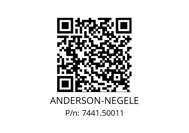   ANDERSON-NEGELE 7441.50011