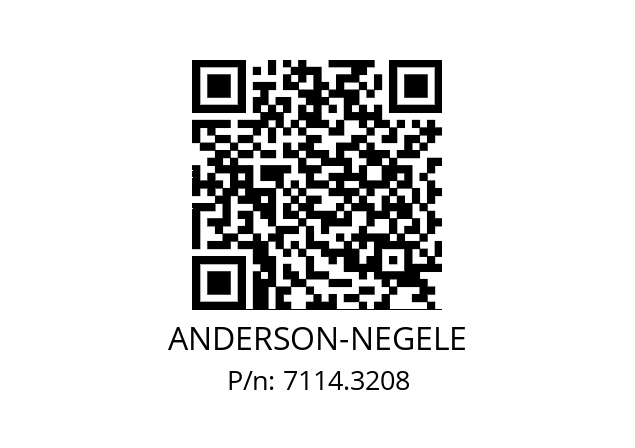   ANDERSON-NEGELE 7114.3208