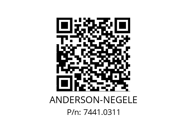   ANDERSON-NEGELE 7441.0311