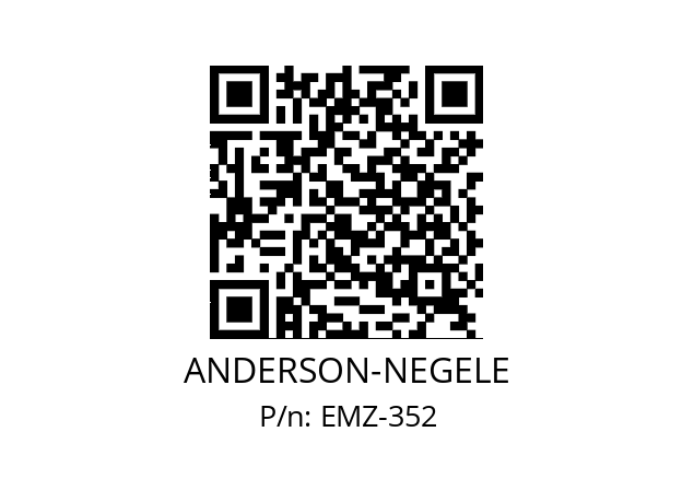   ANDERSON-NEGELE EMZ-352