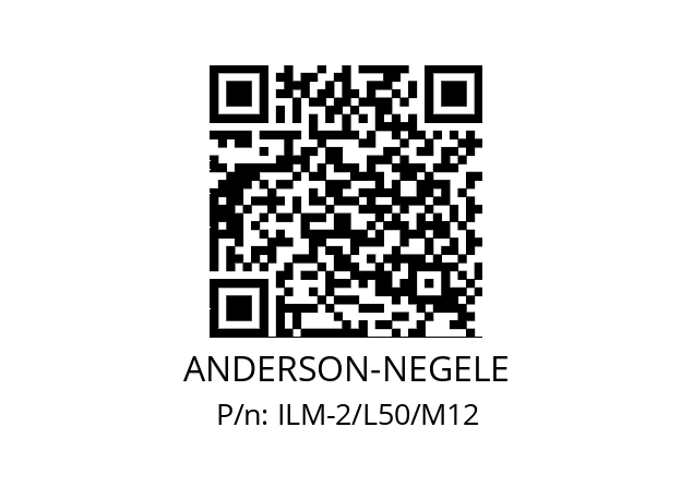   ANDERSON-NEGELE ILM-2/L50/M12