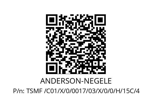   ANDERSON-NEGELE TSMF /C01/X/0/0017/03/X/0/0/H/15C/4