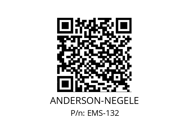   ANDERSON-NEGELE EMS-132