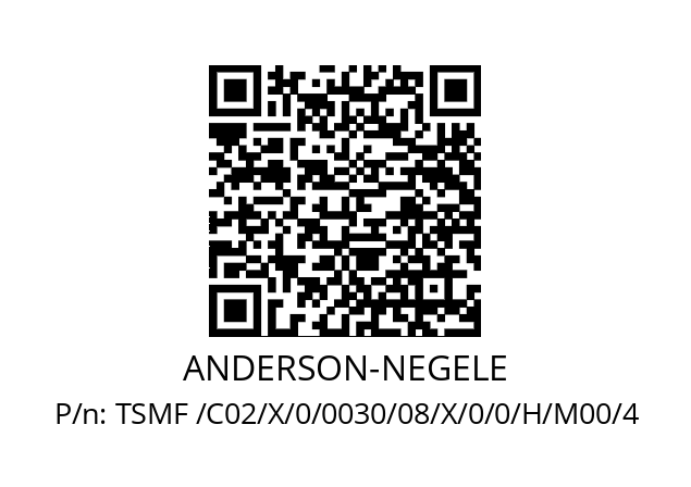   ANDERSON-NEGELE TSMF /C02/X/0/0030/08/X/0/0/H/M00/4