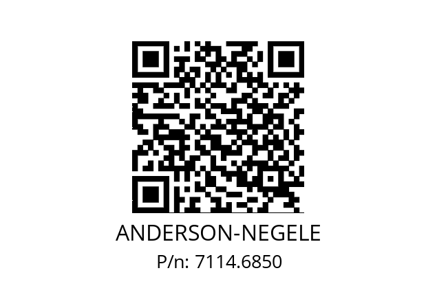   ANDERSON-NEGELE 7114.6850