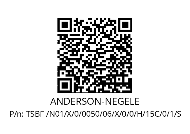   ANDERSON-NEGELE TSBF /N01/X/0/0050/06/X/0/0/H/15C/0/1/S