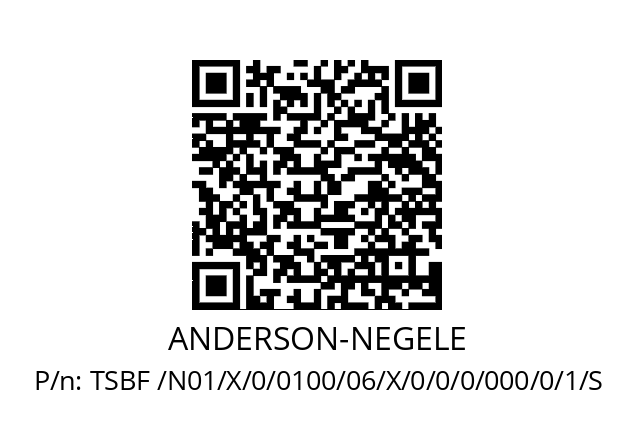   ANDERSON-NEGELE TSBF /N01/X/0/0100/06/X/0/0/0/000/0/1/S