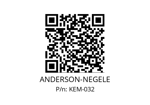   ANDERSON-NEGELE KEM-032