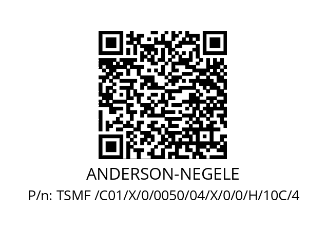   ANDERSON-NEGELE TSMF /C01/X/0/0050/04/X/0/0/H/10C/4