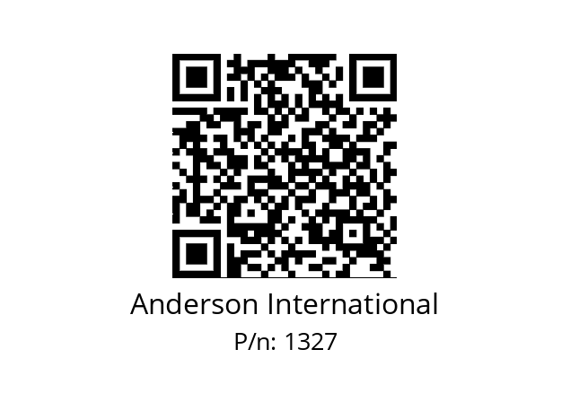   Anderson International 1327