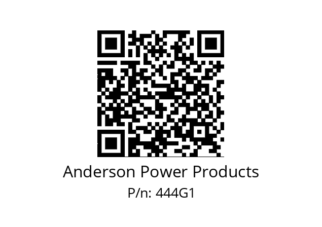   Anderson Power Products 444G1