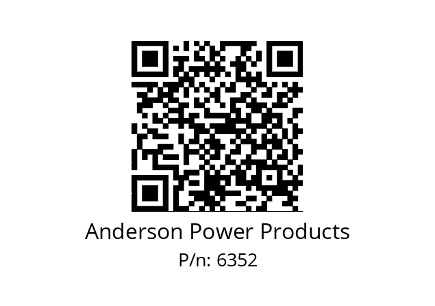   Anderson Power Products 6352