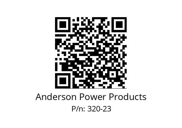   Anderson Power Products 320-23