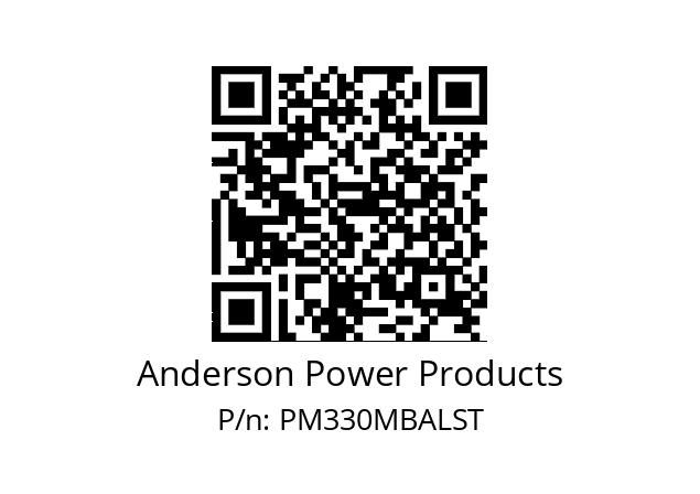   Anderson Power Products PM330MBALST