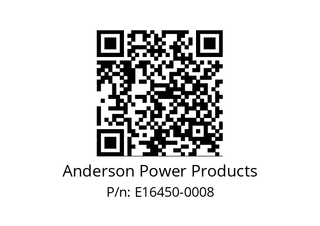   Anderson Power Products E16450-0008