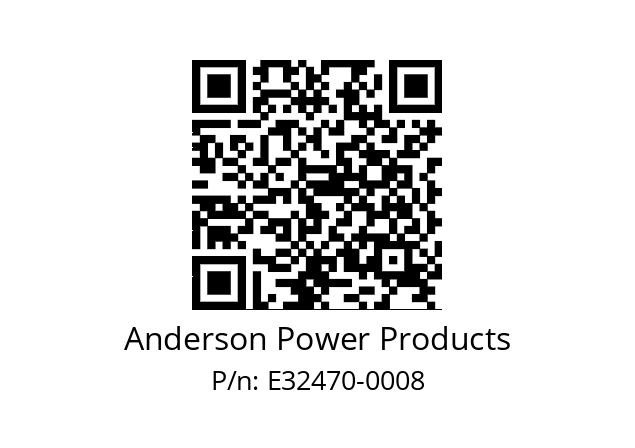   Anderson Power Products E32470-0008