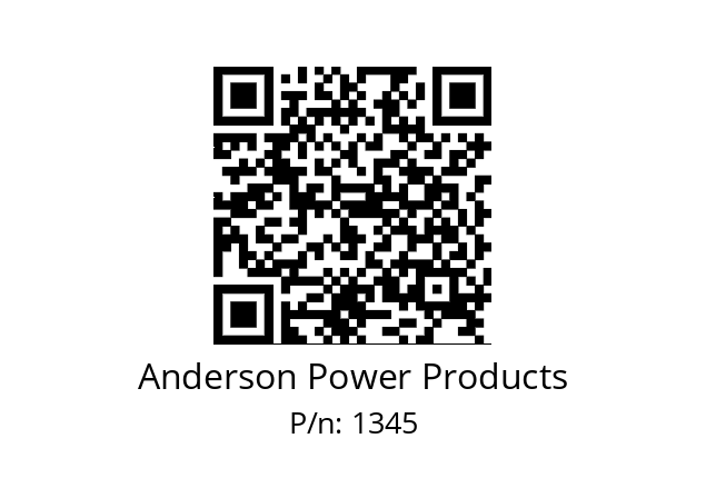   Anderson Power Products 1345