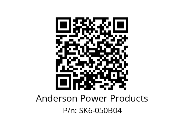   Anderson Power Products SK6-050B04