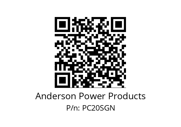   Anderson Power Products PC20SGN