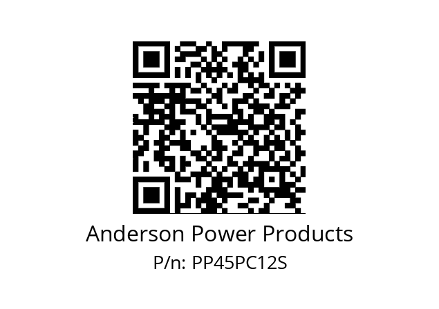   Anderson Power Products PP45PC12S