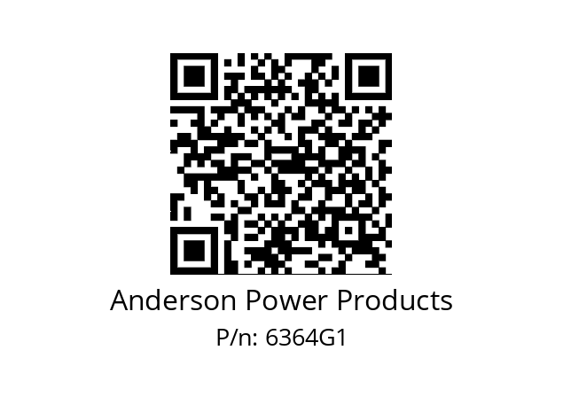   Anderson Power Products 6364G1