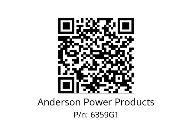   Anderson Power Products 6359G1