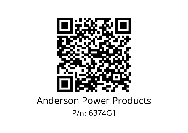   Anderson Power Products 6374G1