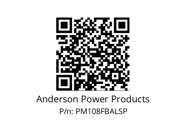   Anderson Power Products PM108FBALSP