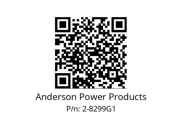   Anderson Power Products 2-8299G1