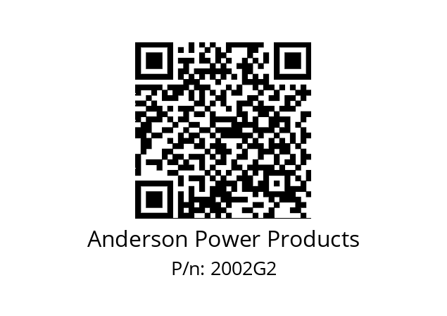   Anderson Power Products 2002G2